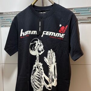 Limited Edition Homme+Femme Praying Skeleton graphic tee